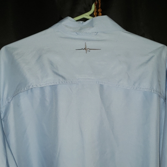 Mens long sleeve outdoorsman button down shirt - Picture 2 of 3